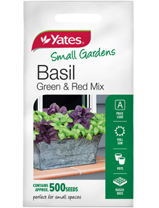 Yates Basil Green Red Mix Pkt