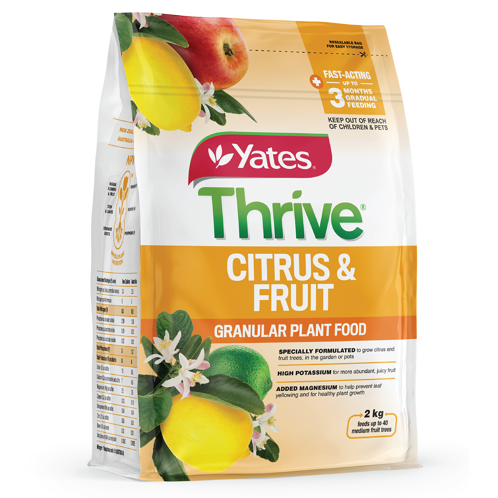 Yates Thrive Citrus & Fruit Granular Plant Food