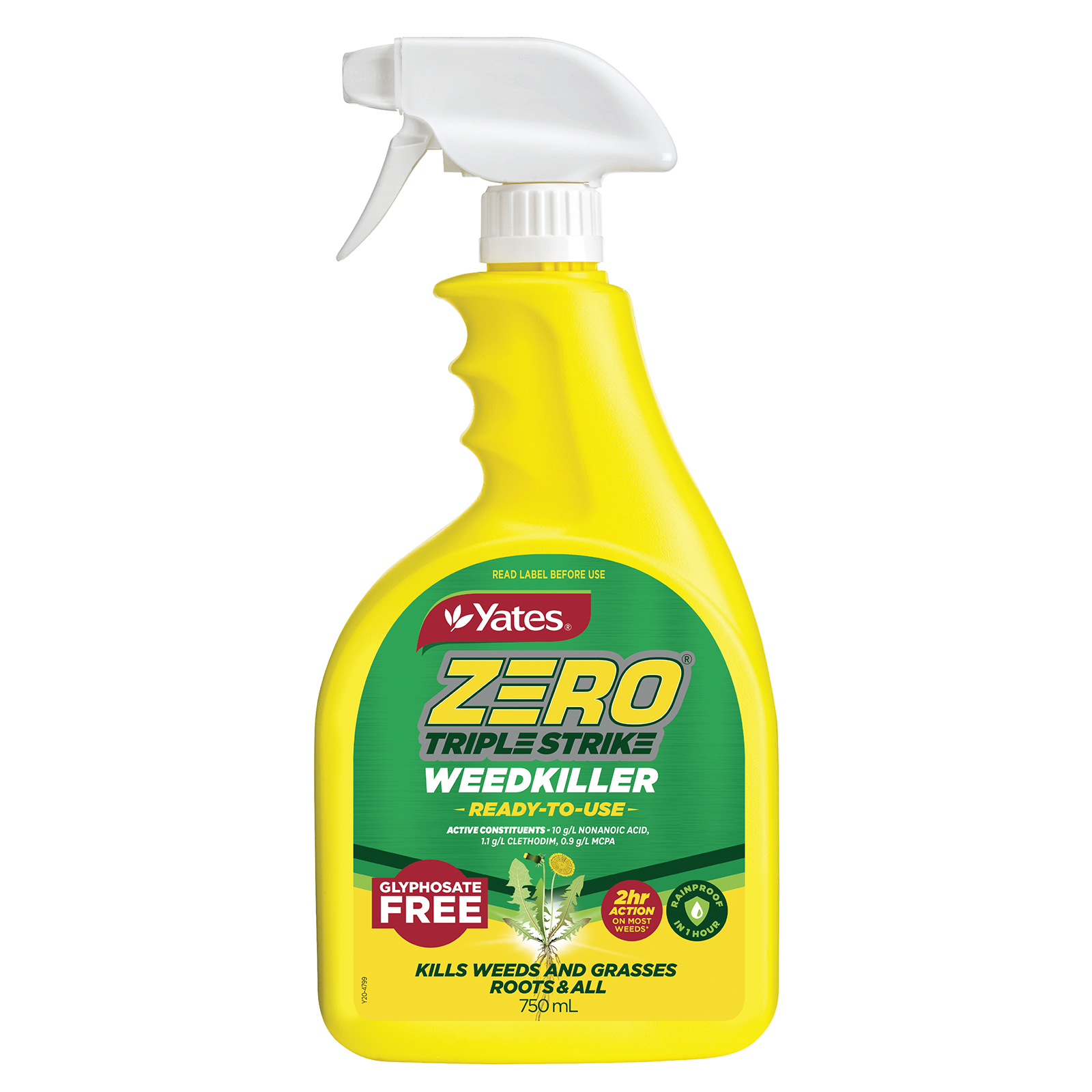 Yates Zero Triple Strike Weedkiller Ready-to-Use