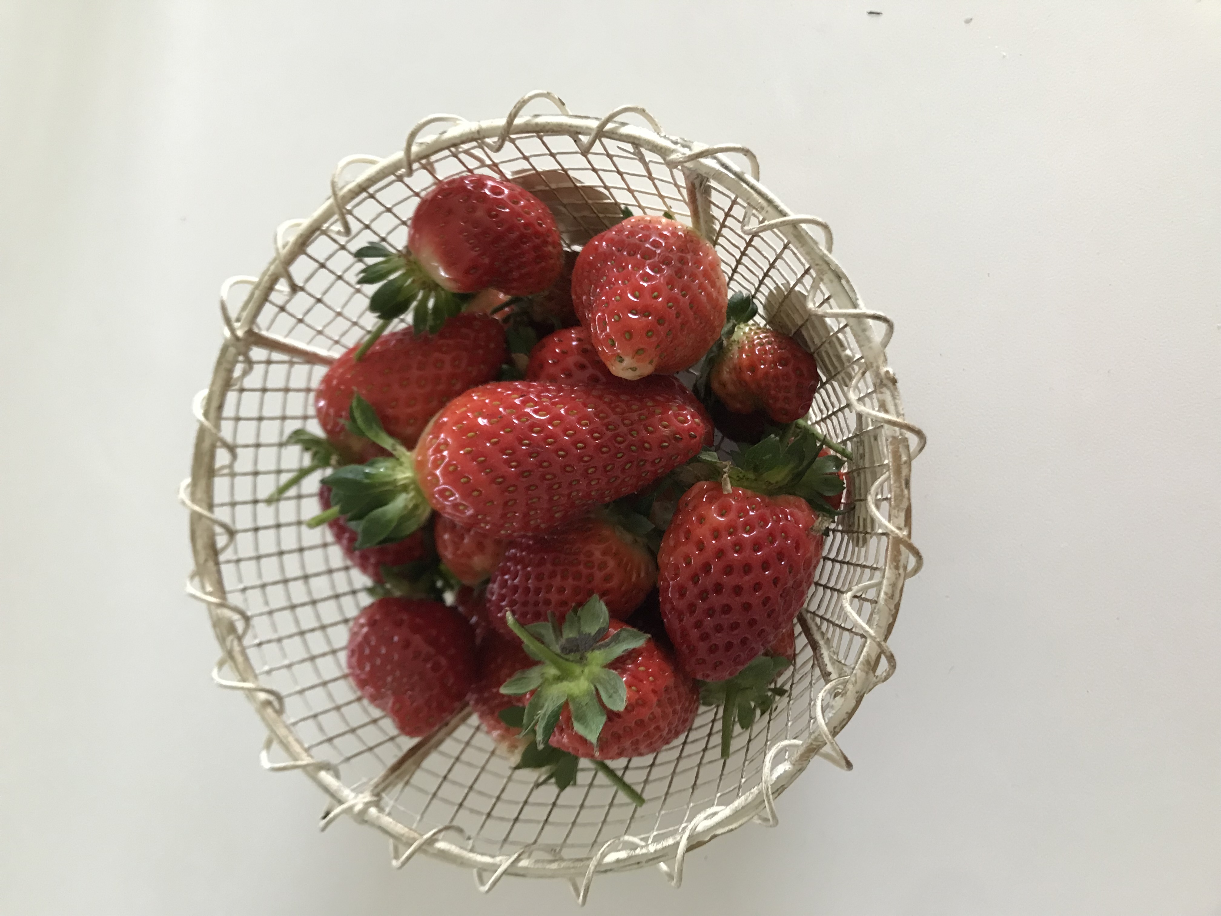 Finally some strawberries 