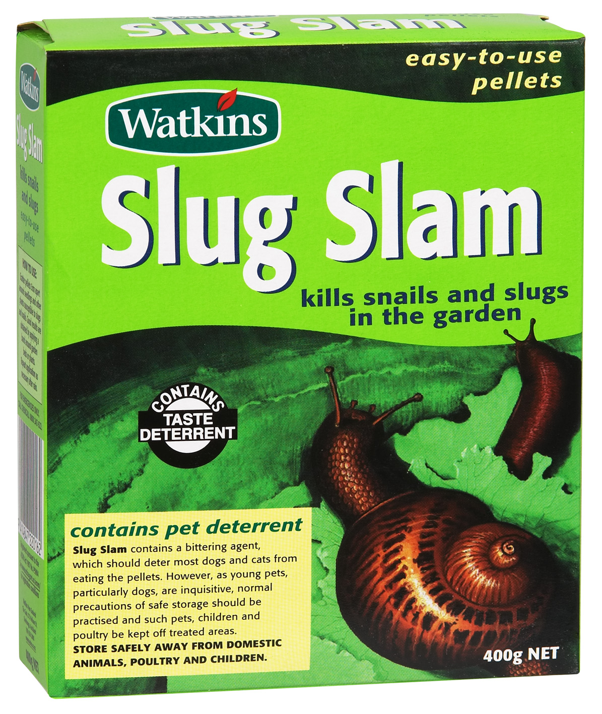 36141 Watkins Slug Slam 400G Pellets
