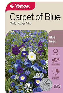 Carpet of Blue Wildflower Mix