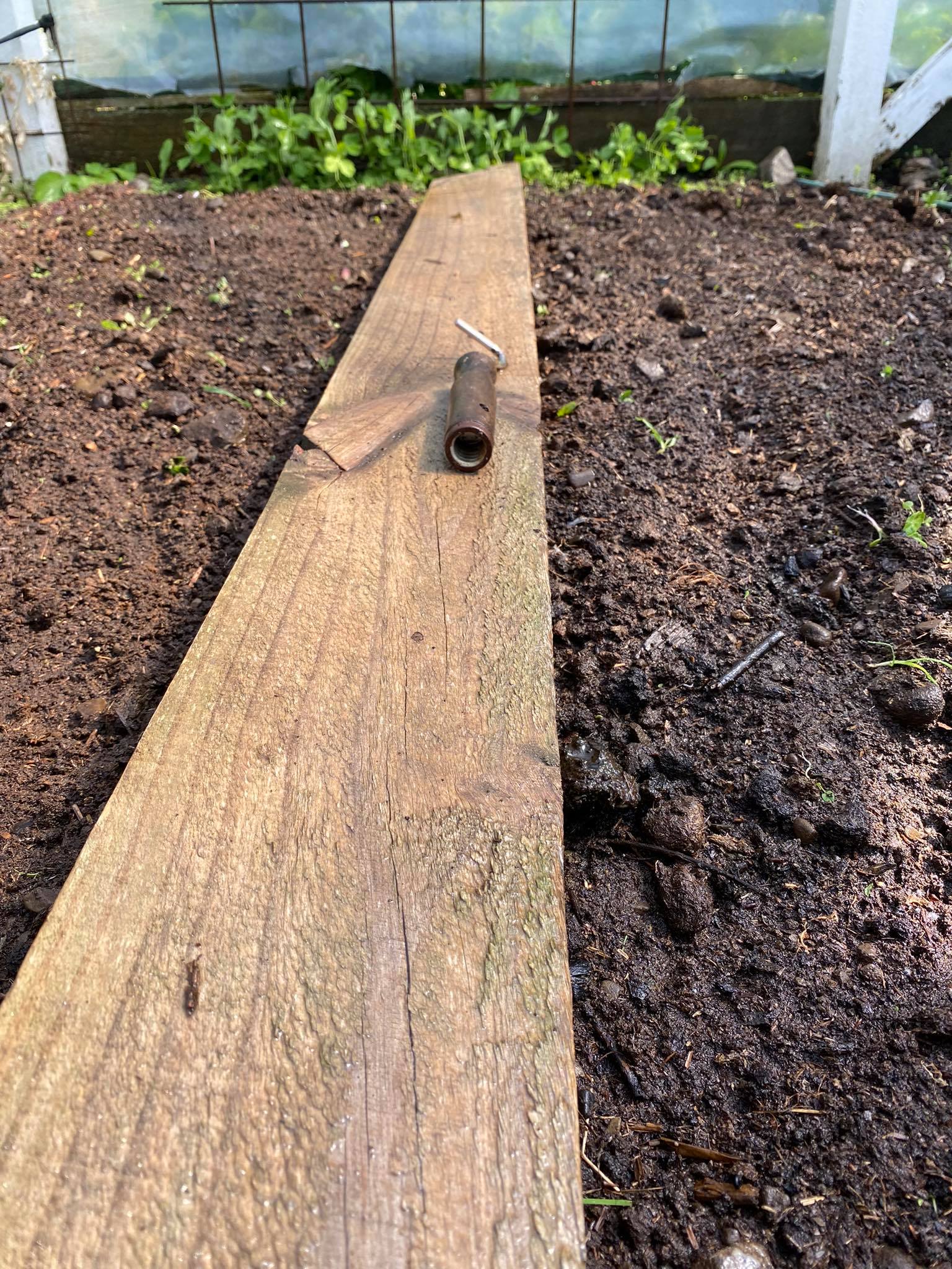 As straight as it gets 