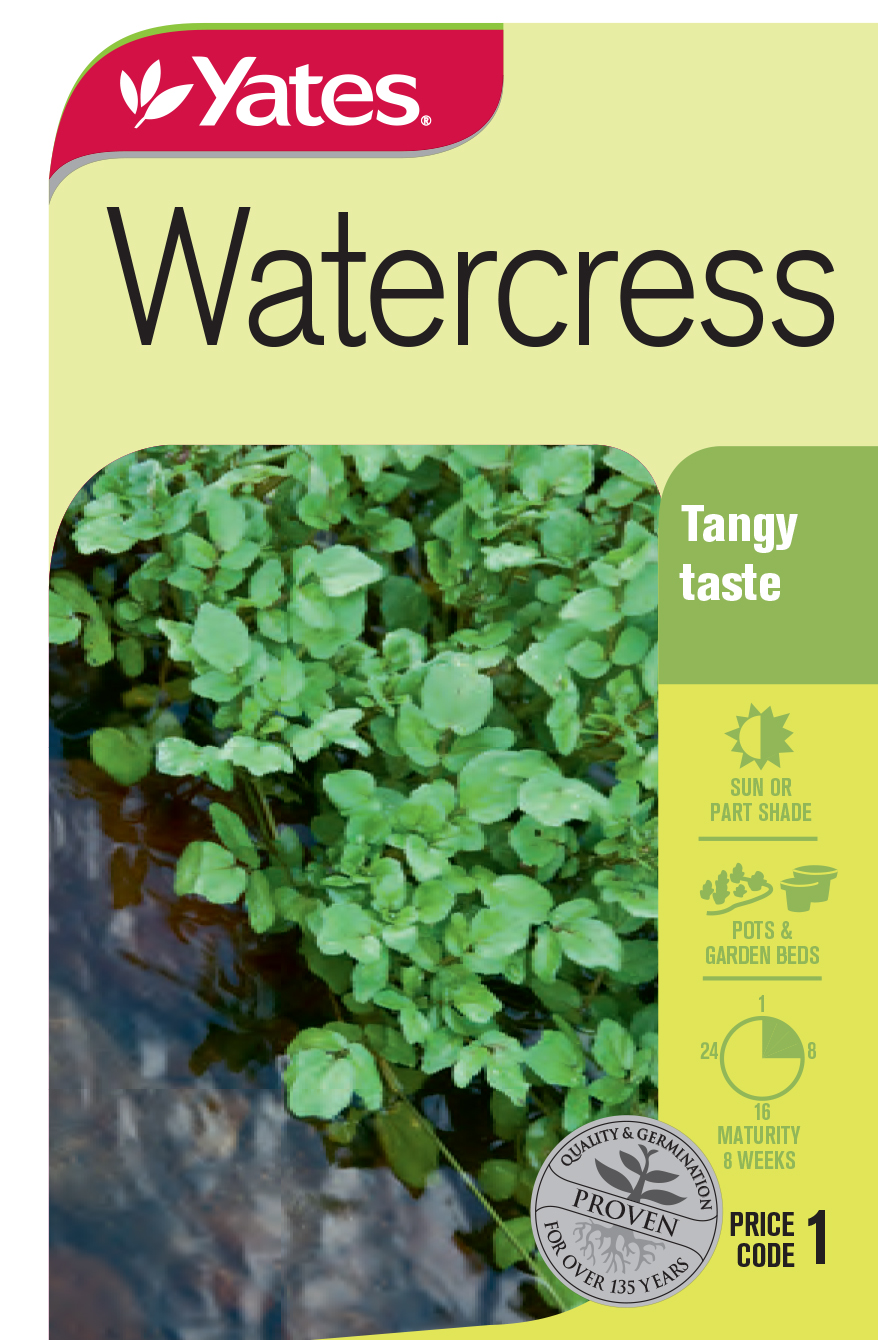 53457 Yates Herb Watercress Packet Seed