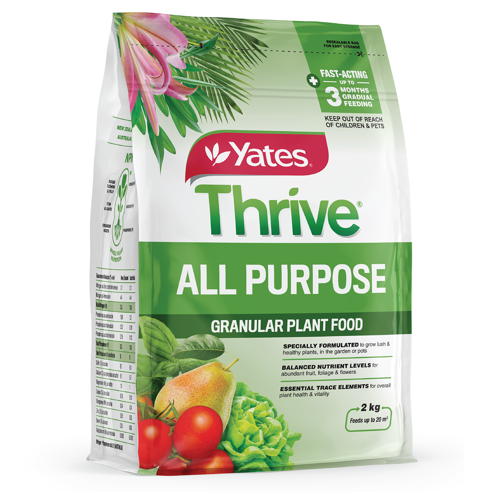Yates Thrive All Purpose Granular Plant Food 