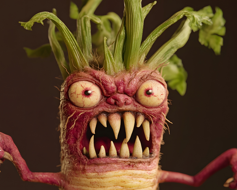 Monster Plants Illustration Thumb