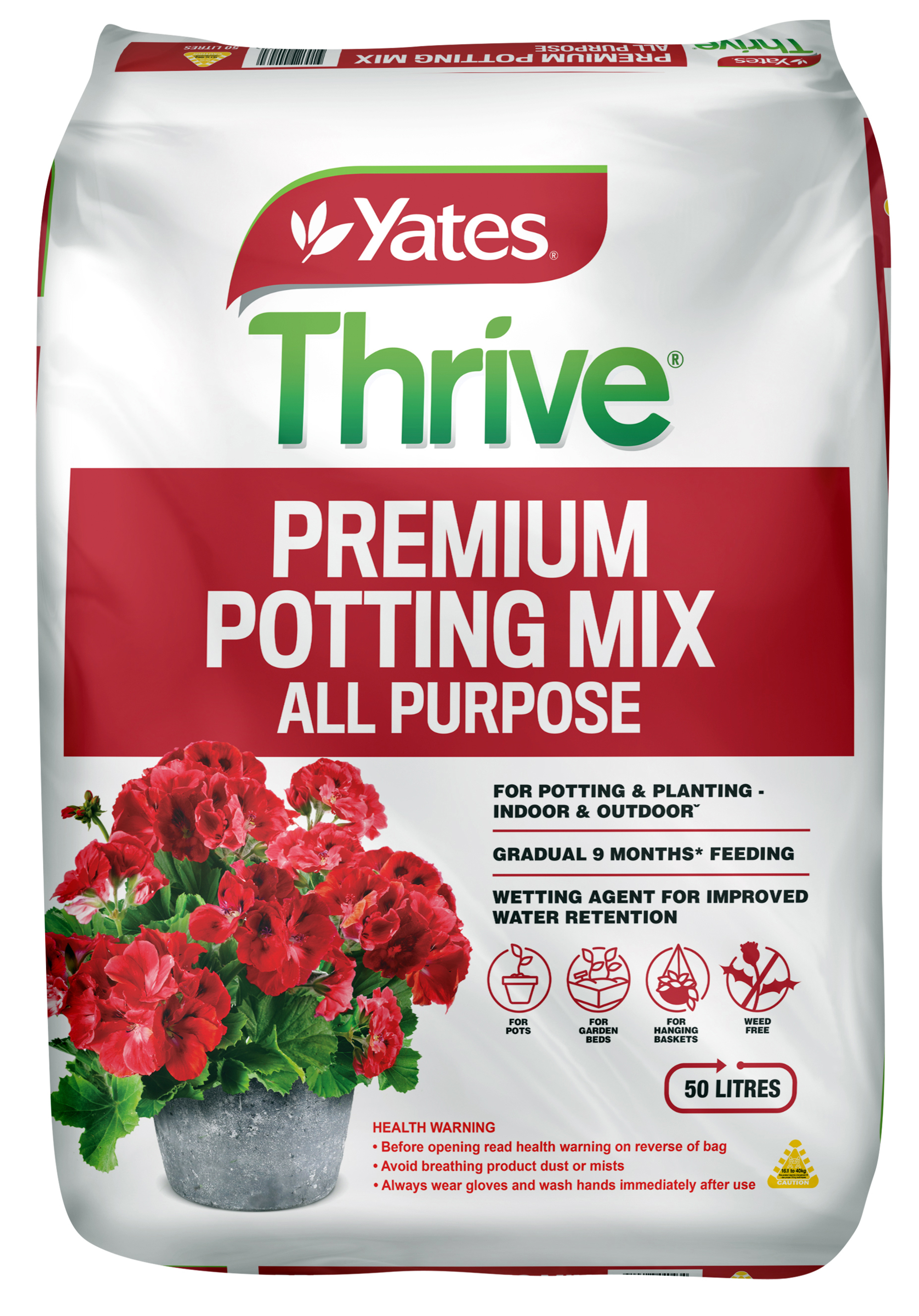 44043 Yates Thrive 50L Potting Mix
