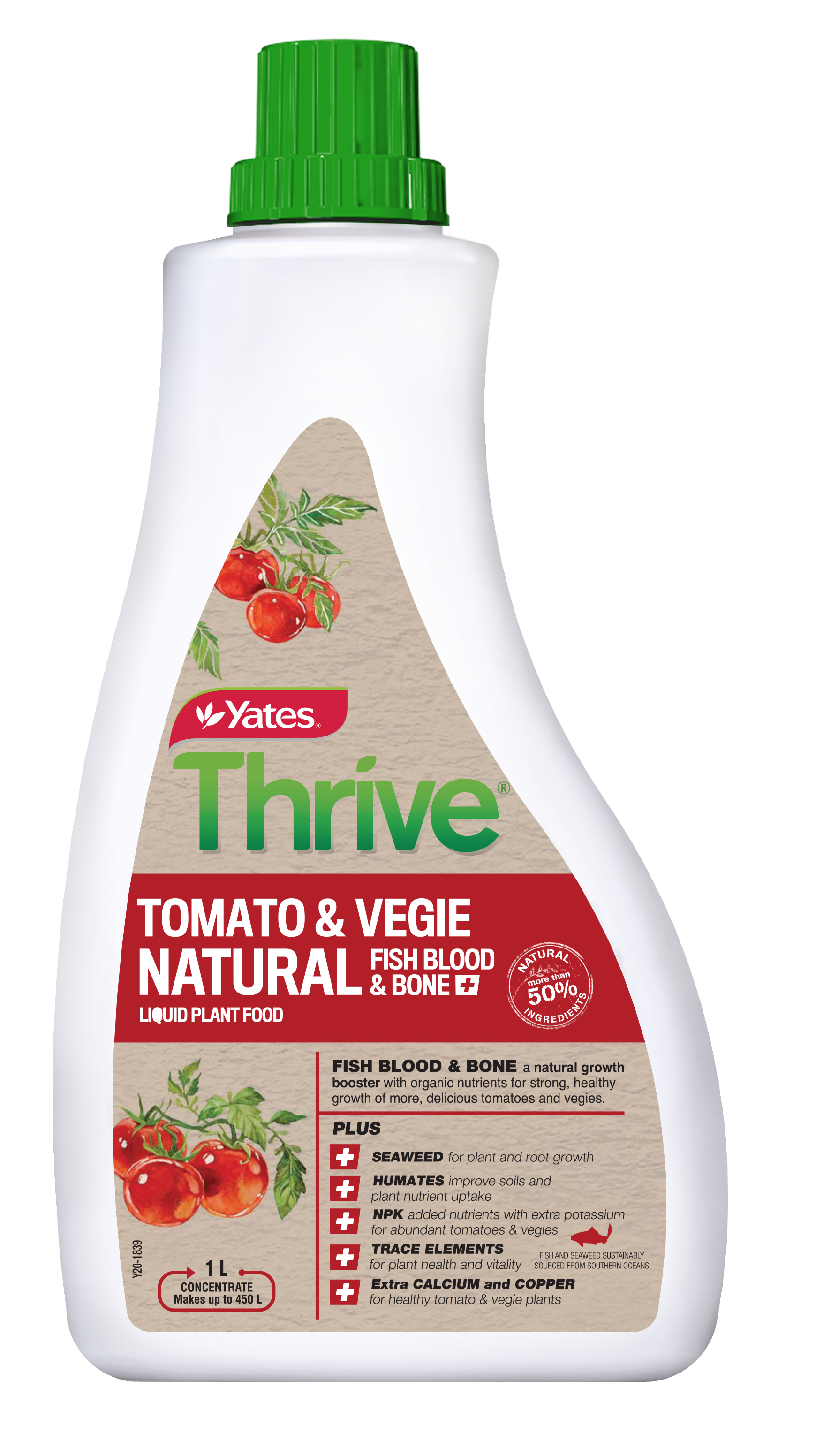 Yates Thrive Natural Tomato & Vegie Plant Food Concentrate
