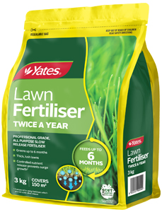 Yates Lawn Fertiliser Twice A Year