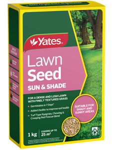 Yts Lawn Seed Sun N Shade 1Kg