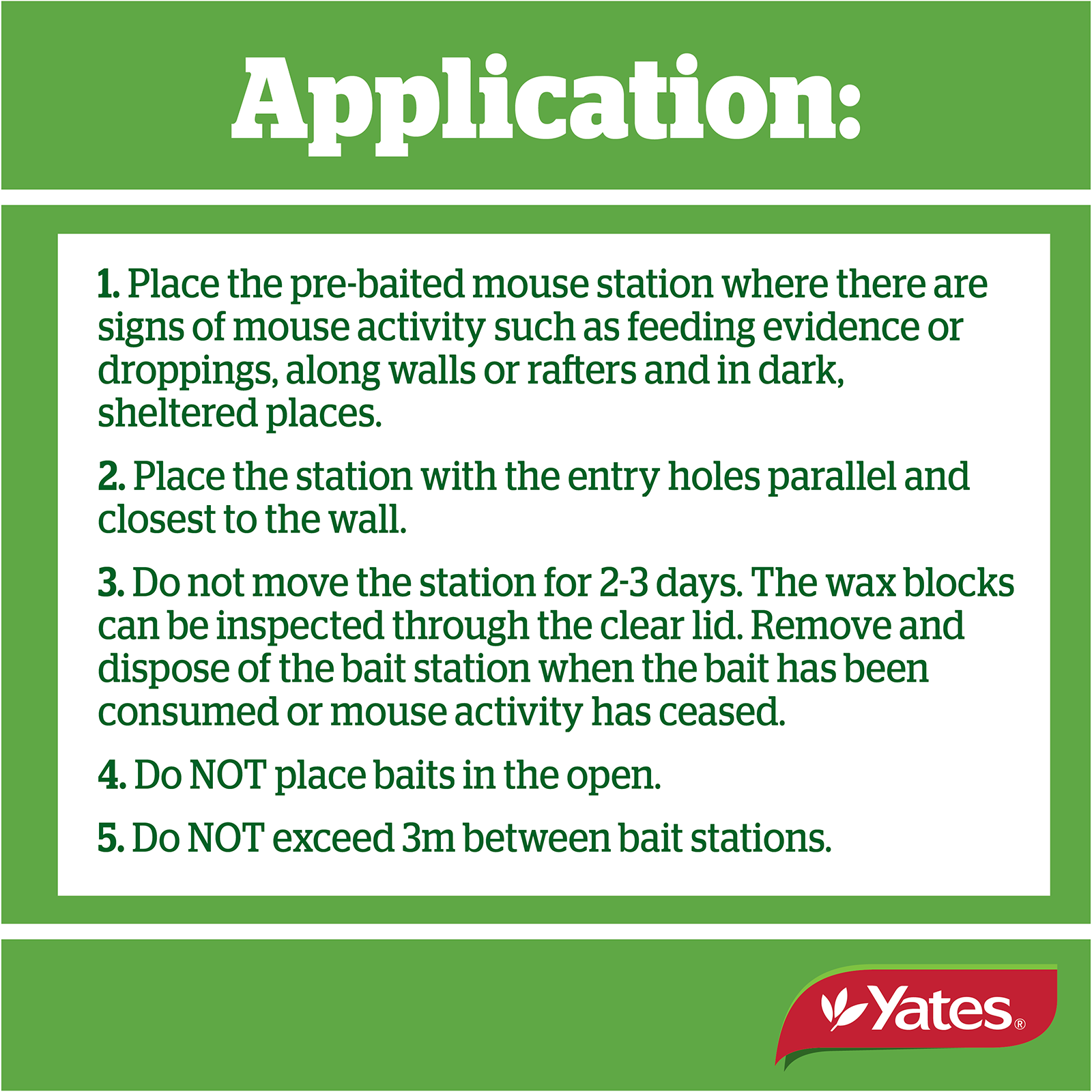 Yates Ratsak Disposable Bait Station V2 03