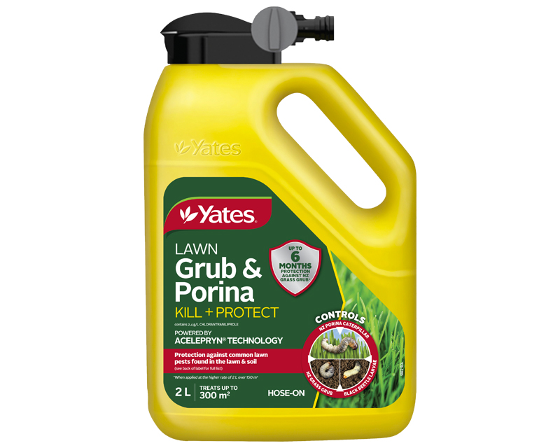 Yates Lawn Grub & Porina Kill + Protect Hose-On 