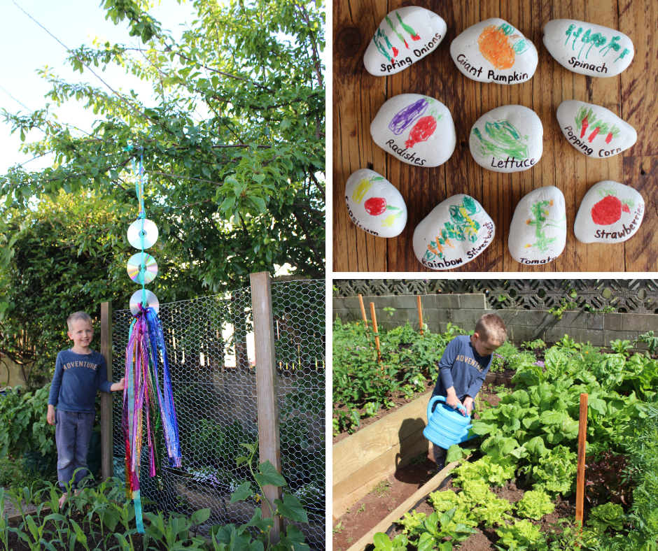 Fun With Kids - Garden Labels and Bird Scarers