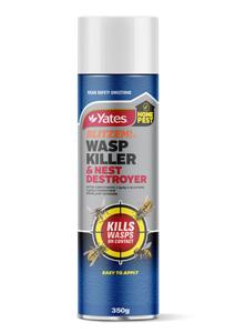Yates Home Pest Wasp Killer & Nest Destroyer - Aerosol Spray