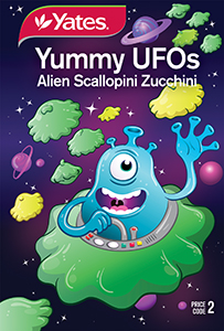 56195 Seed Kids Yummy Ufos Alien Zucchini YATES