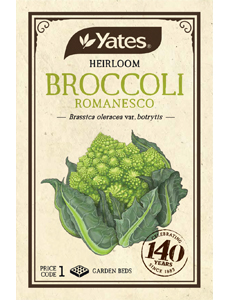 Yts Heirloom Broccoli Romanesco Pkt
