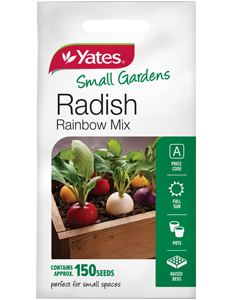 Yates Radish Rainbow Mix Pkt