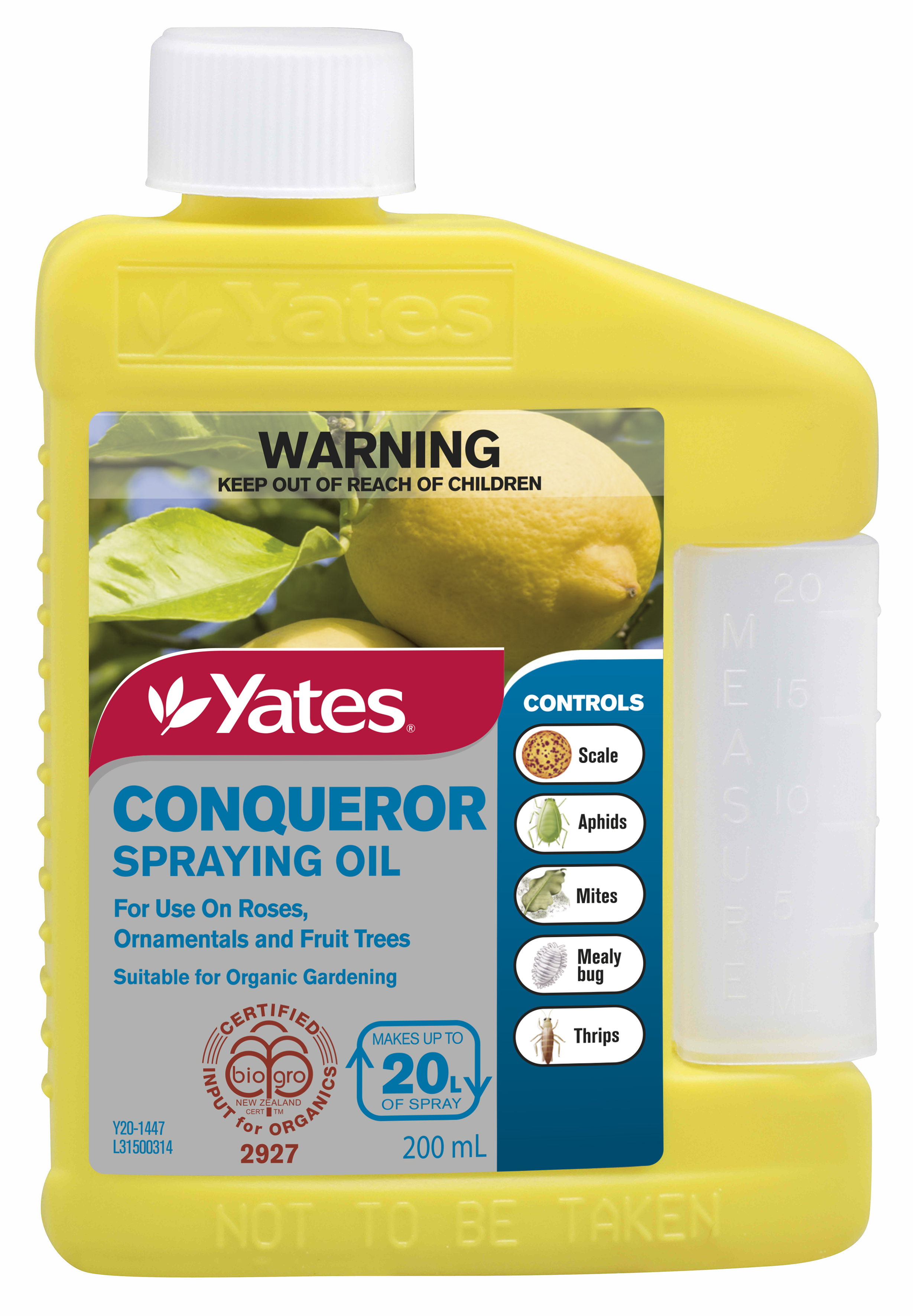 Yates Conqueror Spraying Oil 