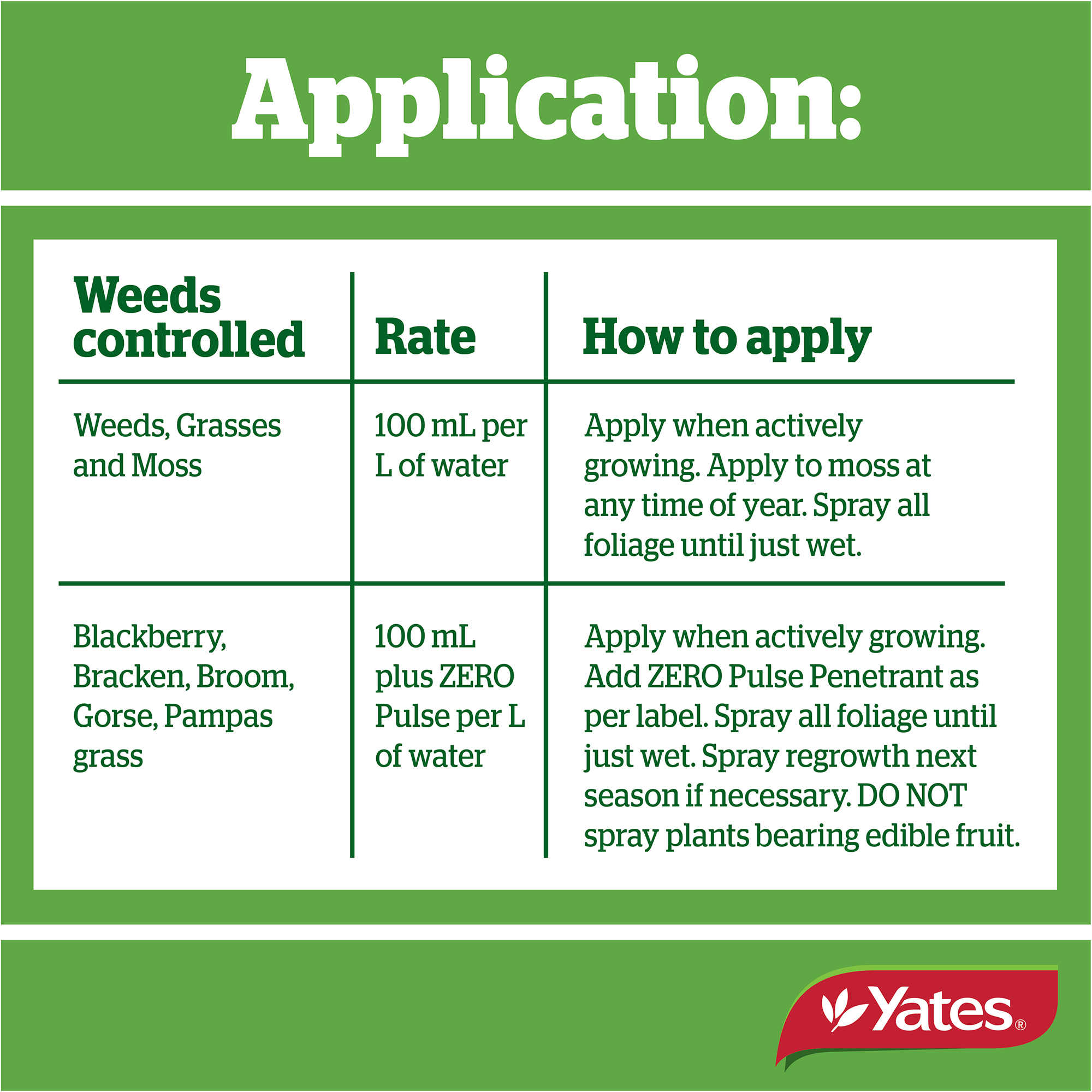 Yates Web Info ZERO RAPID V2 16