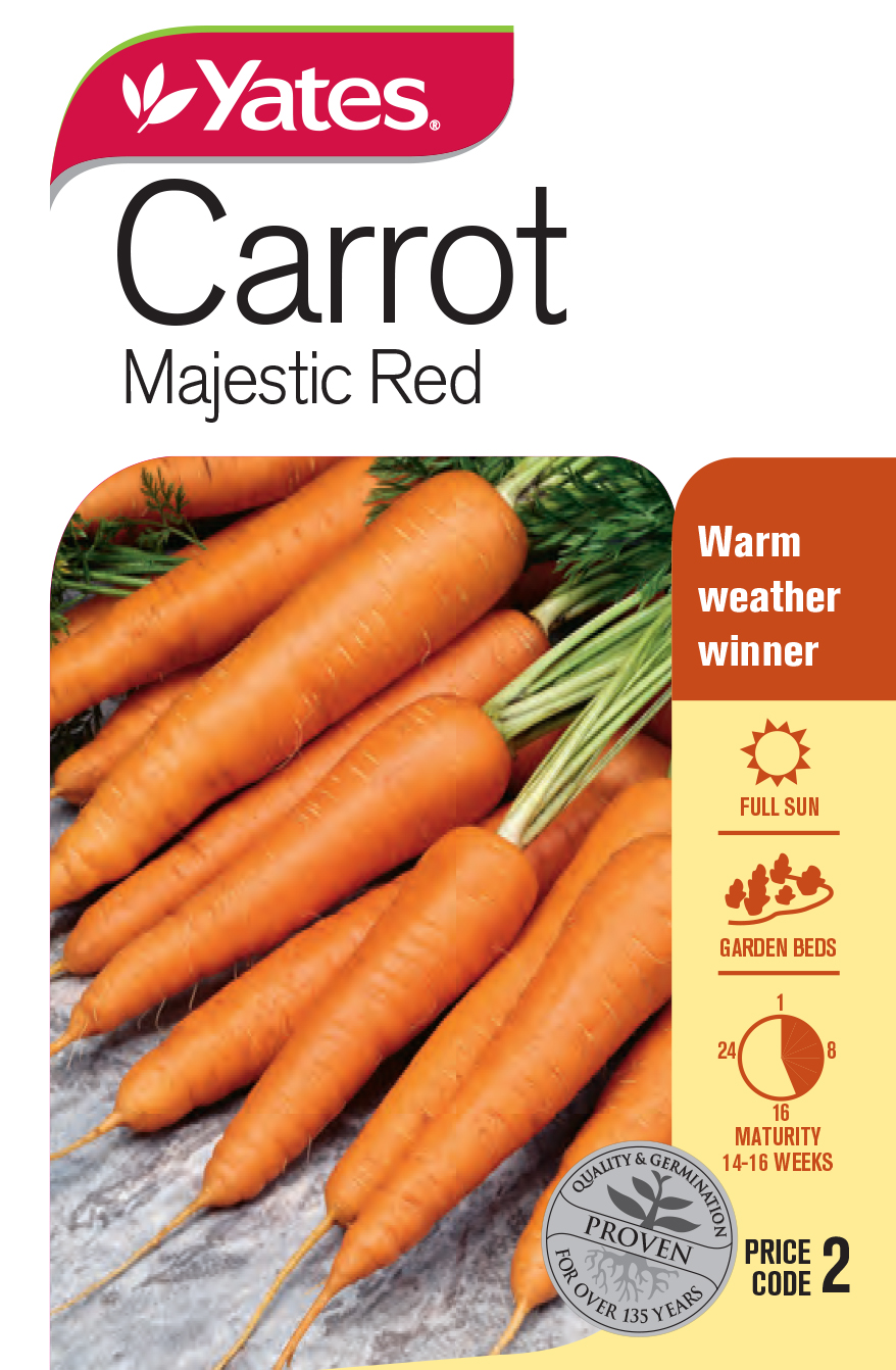 51659 Yates Vege Carrot Majestic Packet Seed