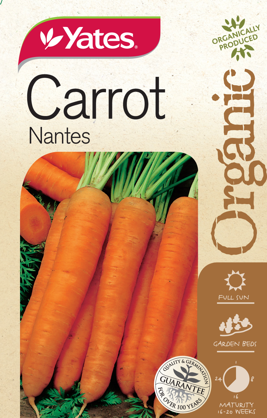 Carrot 'Nantes' (Organic)