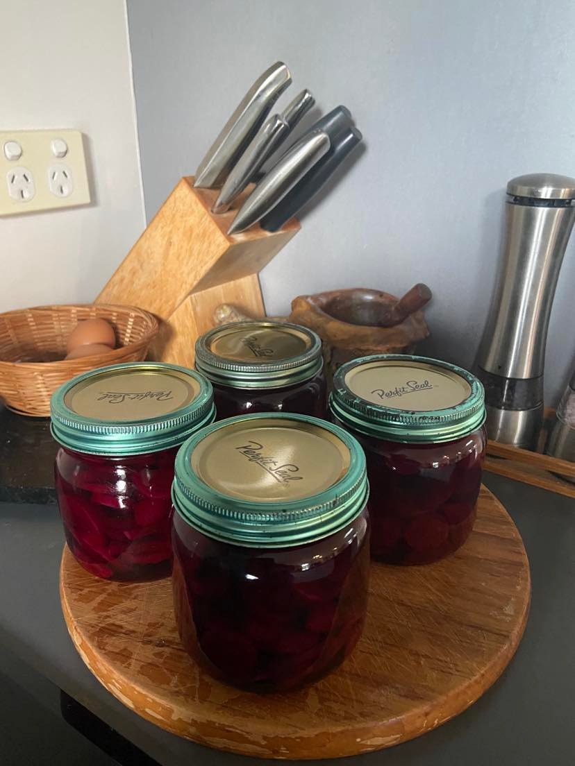 A little beetroot bottled