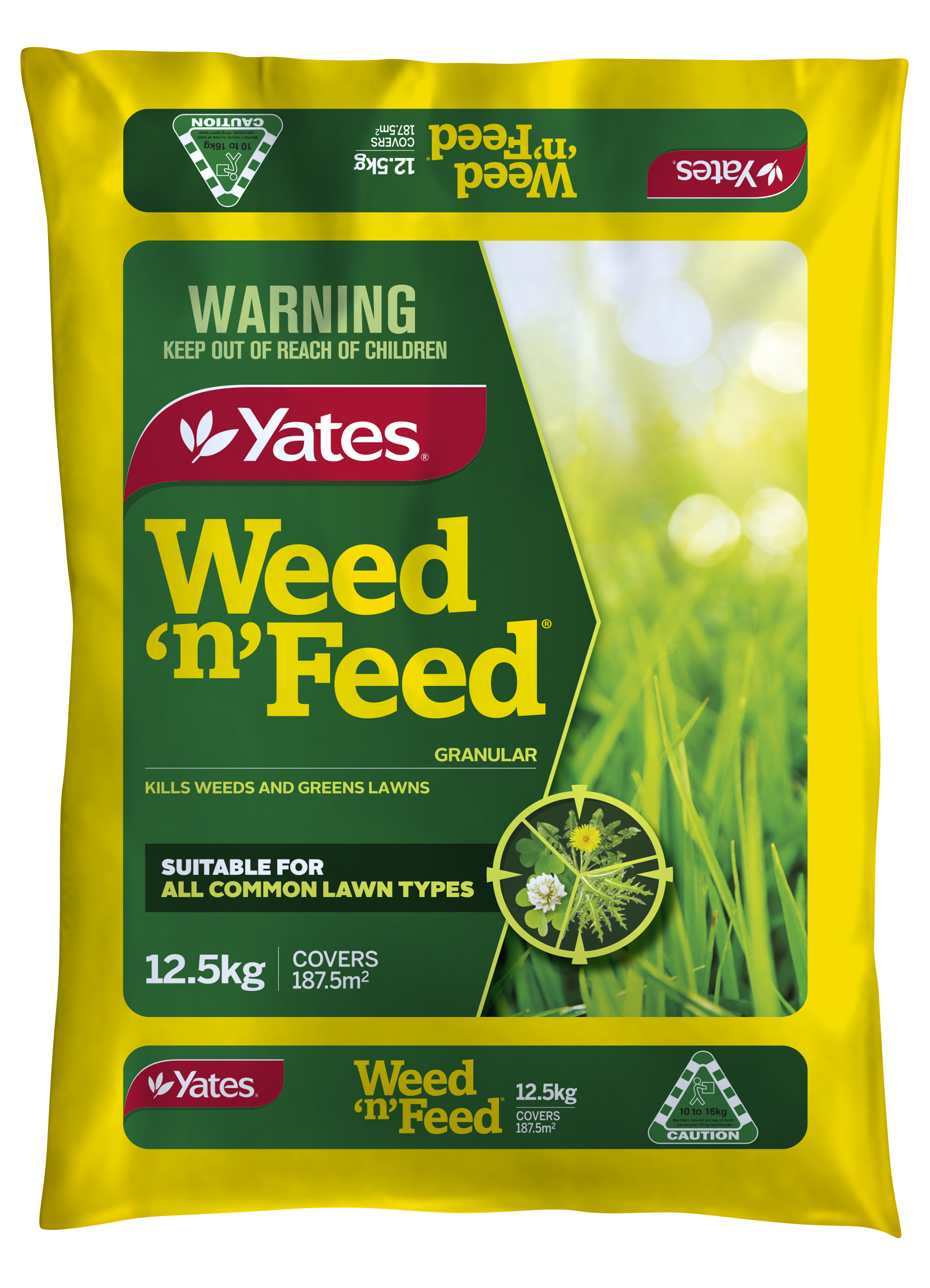 Yates Weed 'n' Feed Double Action - Granular