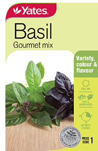 Basil 'Gourmet mix'