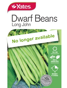 54148 Yates Vege Beans Long John Dwf Packet Seed Nla