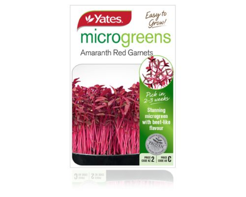 Microgreens Amaranth Red Garnets
