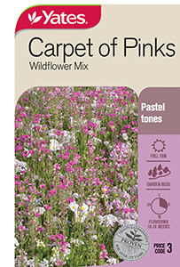 Carpet of Pinks Wildflower Mix
