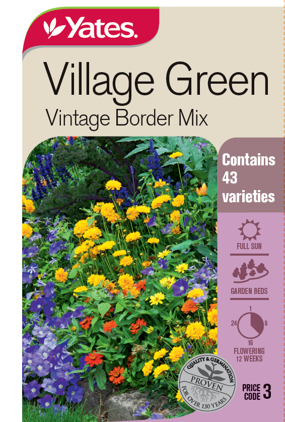 Village Green - Vintage Border Mix