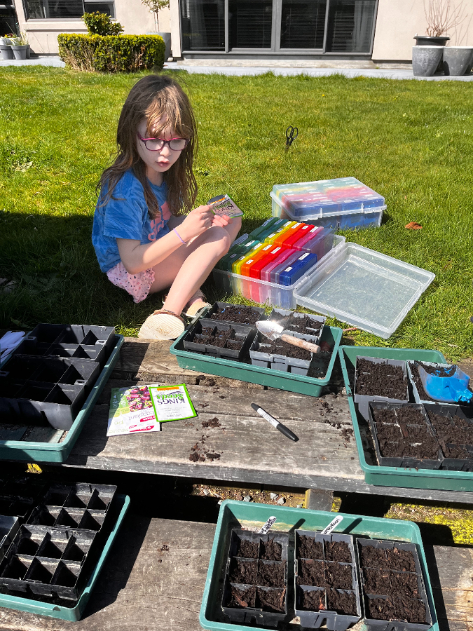Buddies in the garden