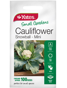 Yates Cauliflower Snowball Mini Pkt