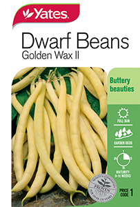 54150 Yates Vege Beans Golden Dwf Packet Seed