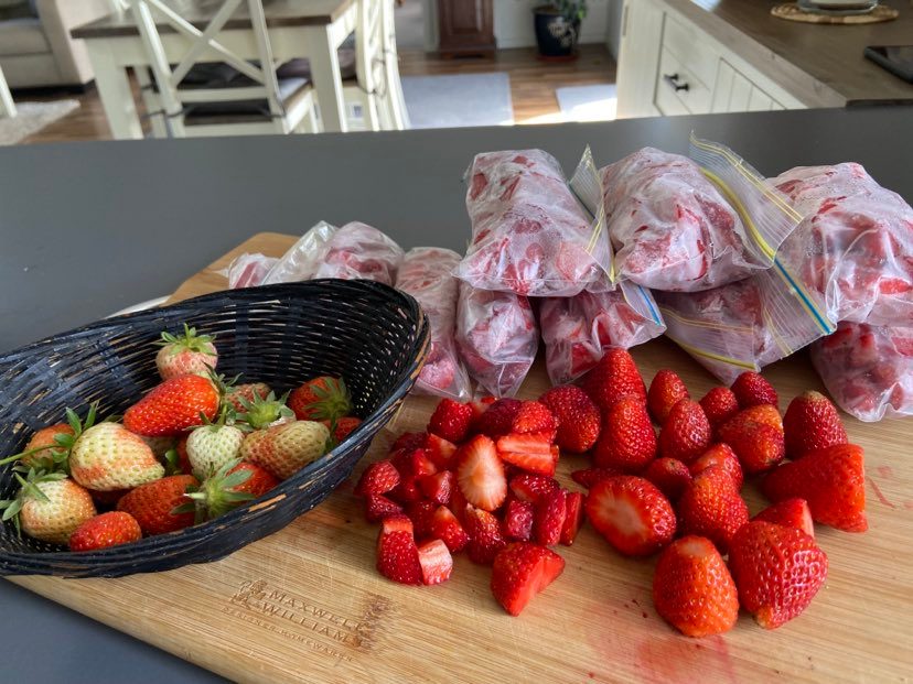 Strawberry Yields...
